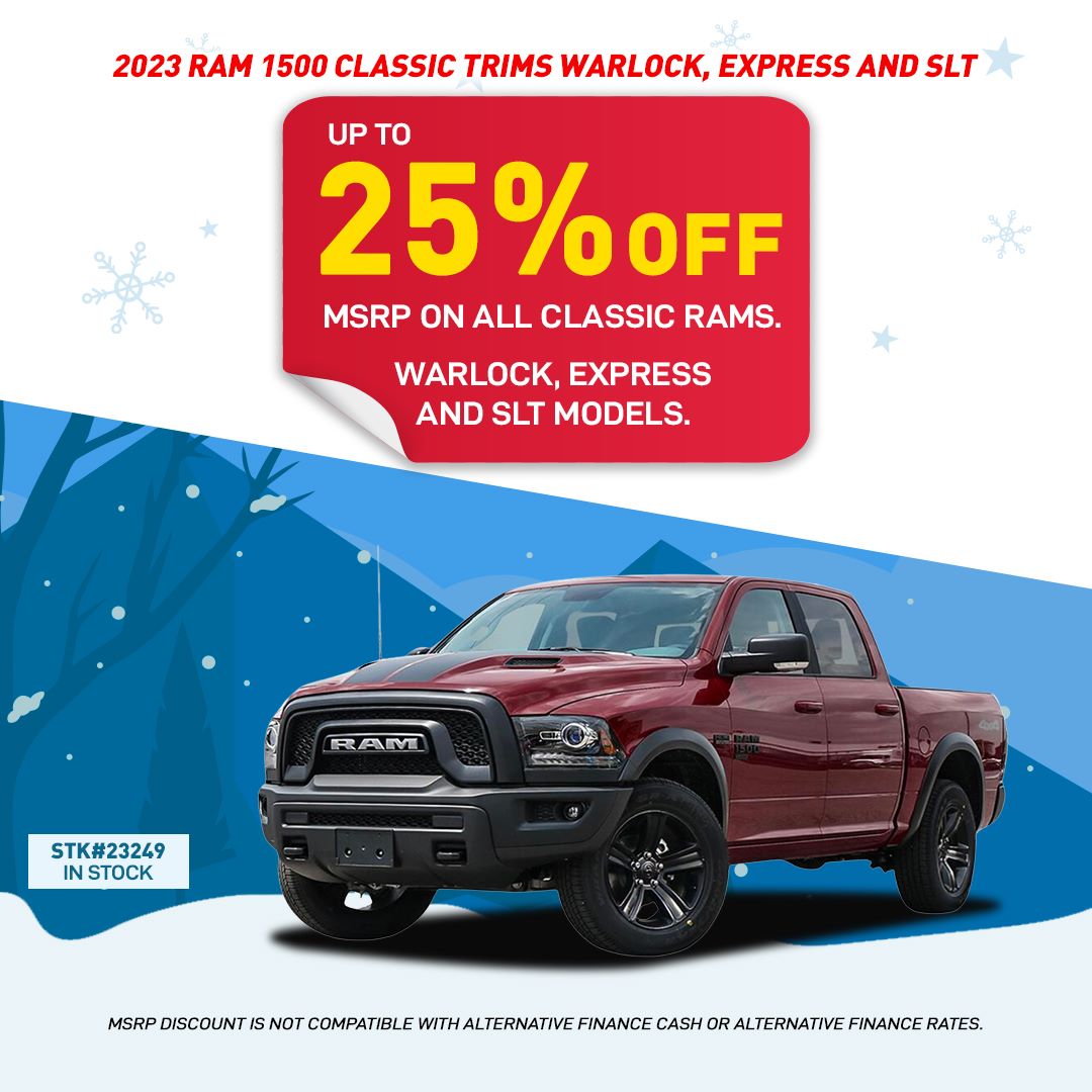 Windsor Dodge & Ram incentives Countryside Chrysler Jeep & RAM