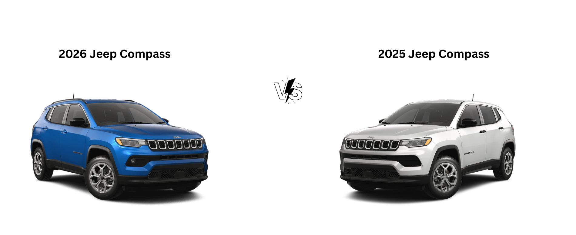 Compare 2026 Jeep Compass Vs 2025 Jeep Compass